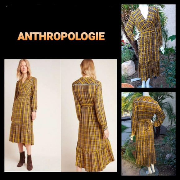 Dalton Wrap Maxi‎  Anthropologie - Picture 1 of 5
